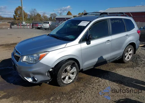 2015 Subaru Forester 2.5I из США, поврежденный, VIN JF2SJABC5FH414230